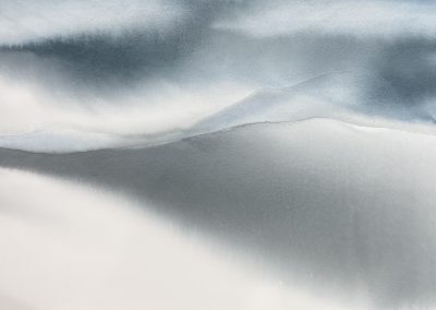 Stephen M Redpath, Below Morven, Watercolour