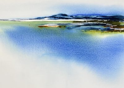 StephenMRedpath. Summer shore (I). 74x54cm. Watercolour. Ship of Fools